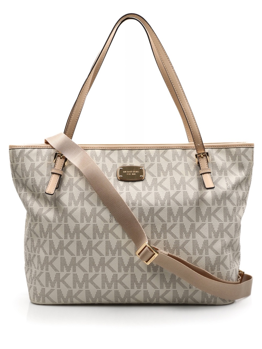 Michael Kors Jet Set monogram large baby diaper bag